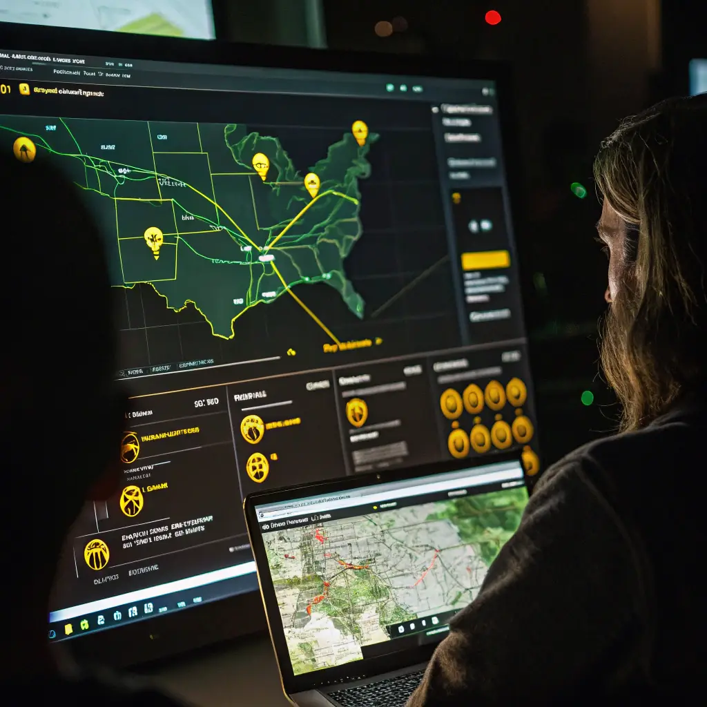 Illustration of community data insights